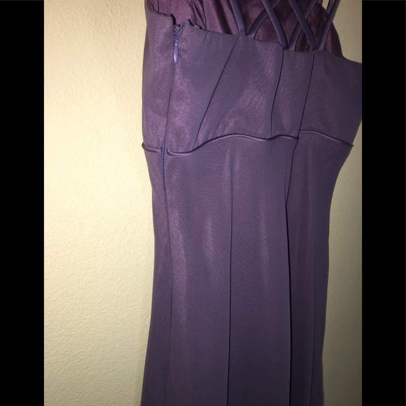 ONE OF A KIND Purple Prom Dress - Picture 5 of 6